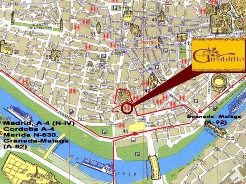 Giraldilla Hotel Seville Ngoại thất bức ảnh